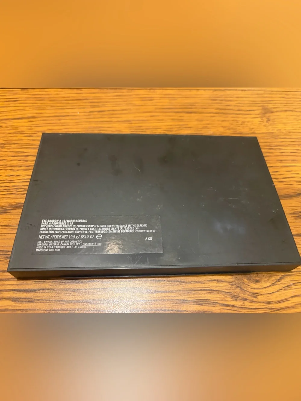 MAC Eyeshadow Palette x 15 WARM NEUTRAL Eye Shadow
